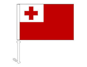 Nursery (flower, shrubs, ornamental trees): Tonga - Car Flag