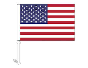 Nursery (flower, shrubs, ornamental trees): United States of America - USA - Car Flag