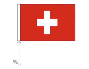 Nursery (flower, shrubs, ornamental trees): Switzerland - Car Flag