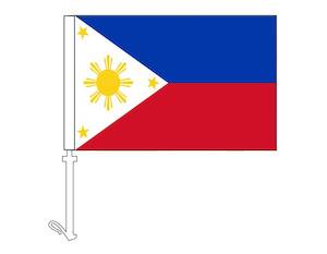 Nursery (flower, shrubs, ornamental trees): Philippines - Car Flag