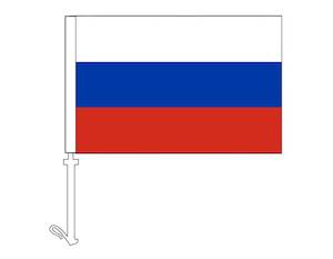 Nursery (flower, shrubs, ornamental trees): Russia - Car Flag