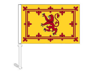 Nursery (flower, shrubs, ornamental trees): Scotland Rampant Lion - Car Flag