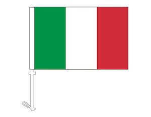 Nursery (flower, shrubs, ornamental trees): Italy - Car Flag