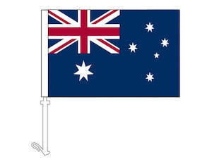 Nursery (flower, shrubs, ornamental trees): Australia - Car Flag