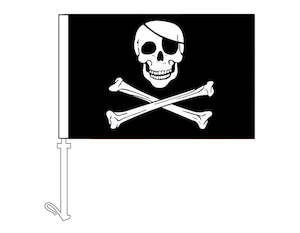 Nursery (flower, shrubs, ornamental trees): Pirate - Car Flag