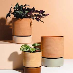 Grace Planter - Rose Terracotta & Sage