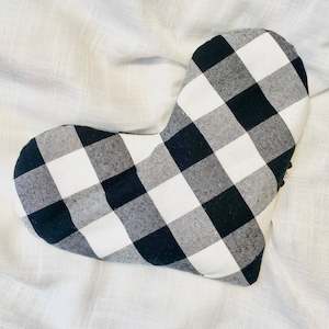 Heart Wheat Bag, Flannel