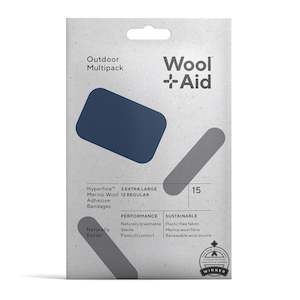 WoolAid - Merino Adhesive Bandages, Outdoor Multipack