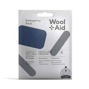 WoolAid - Merino Adhesive Bandages, Emergency Pack