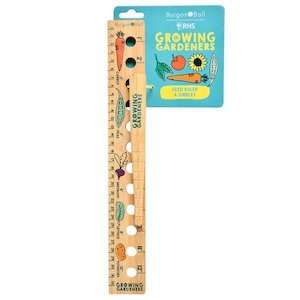 Burgon & Ball - Growing Gardeners Seed Ruler & Dibblet