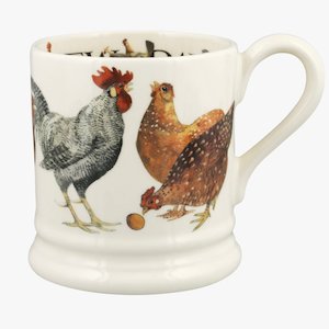 Emma Bridgewater - Rise & Shine, New Day 1/2 Pint Mug