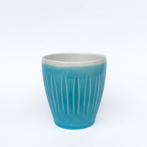 Lyttleton Pottery Beaker - Turquoise Green