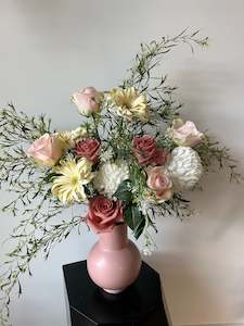 Spring Floral Vase Arrangement