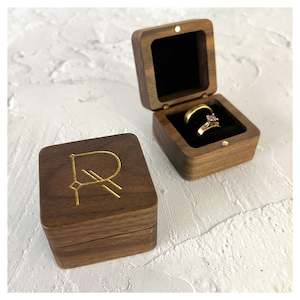 Premium Engraved Ring Boxes