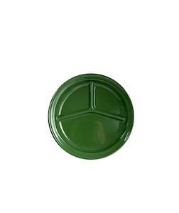 Linen - household: Enamel Camping Plate | NATIVE GREEN