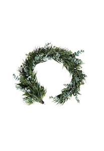 Linen - household: Faux Eucalyptus Garland