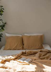 Linen - household: Sand Linen Pillowcases | Made in Europe