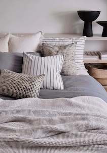 Linen - household: Bold Stripe Linen Pillowcases