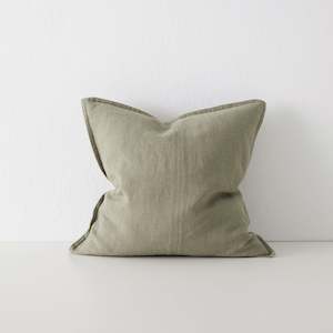 Linen - household: Euro Linen Cushion | Caper ( 60cm x 60cm )