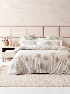 Linen - household: Paradise Island Duvet Cover Set | Leaf