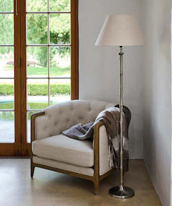 Linen - household: Bamboo Floor Lamp