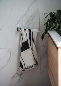 Linen - household: Minimal Hand Towel | Black & White