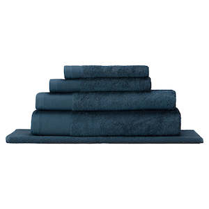 Linen - household: Organic Cotton Towels | Navy