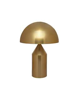 Mid-Century Brass Table Lamp