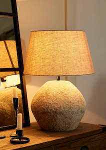 Linen - household: Tuscan Terracotta Lampbase