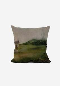 Otago Stone Cottage Printed Cushion Cover