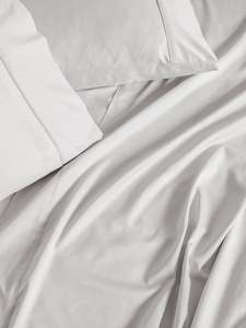 250TC Cotton Rich Sheet Sets | Silver