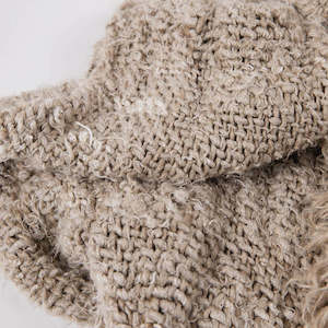 Linen - household: Hand Woven Linen Wabi Throw | Natural