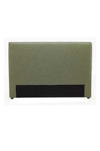 Piped Edge Headboard | Olive