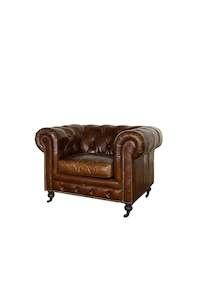 Classic Chesterfield one seater