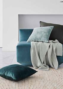 Velvet Cushion | Emerald