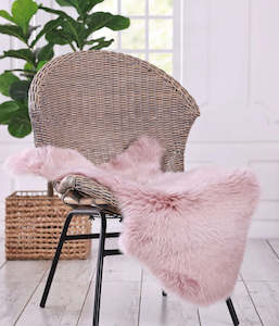 Sheepskin Rug Blush – 100% New Zealand wool