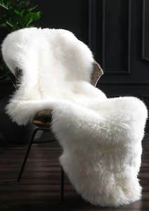 Sheepskin Rug Ivory –  100% New Zealand wool