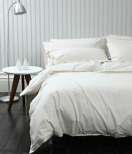 Pure Cotton Duvet Cover Set | Ivory