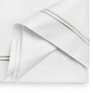 Classique Tailored Flat sheet Set | Pewter