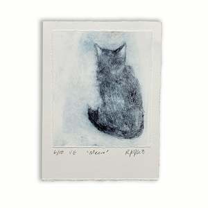 Meow 6/10  |  Print  |  by Robyn Fleet