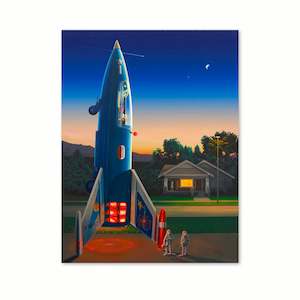 Destination Moon  |  Print  |  by Ross Jones