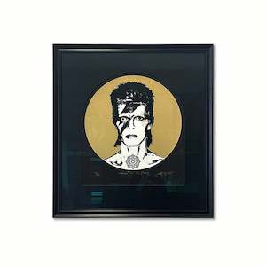 Starman 1.1 - BV (Gold) Framed |  Print  |  by Brad Novak