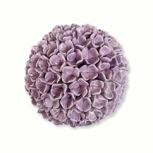 Hydrangea Medium Lilac | Ceramic | by Pam Mossman