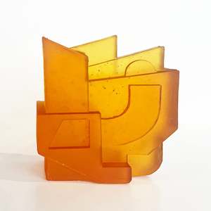 Solv No.4, Yellow | Sculpture | by Levi Hawken