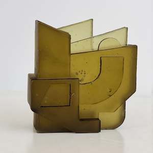 Solv No. 4, Bronze Glass  |  Sculpture  |  by Levi Hawken