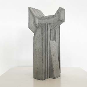 Brutal Monument No 1, Striped  |  Sculpture  |  by Levi Hawken