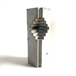 Brut Deco No. 1 Small  |  Sculpture  |  by Levi Hawken