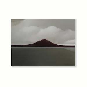 The isthmus, Part I - Rangitoto |  Painting  | by Sean Beldon