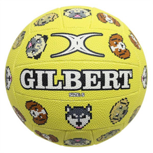 Gilbert Netball Glam Pixel Puppies Ball 29400