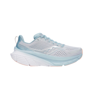 Womens - Running: Saucony Guide 17 (D Wide) Womens Cloud/Topaz